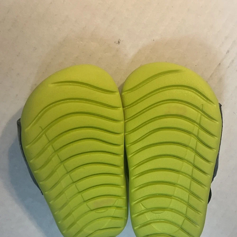 Nike Kawa SE Slides Toddler Sandals Baby Volt Blue CW1658-001 Size 5C